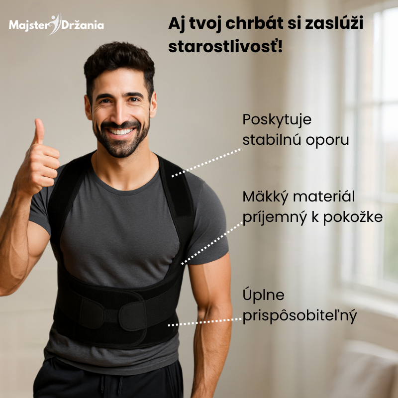 MajsterDržania – Korektor držania tela