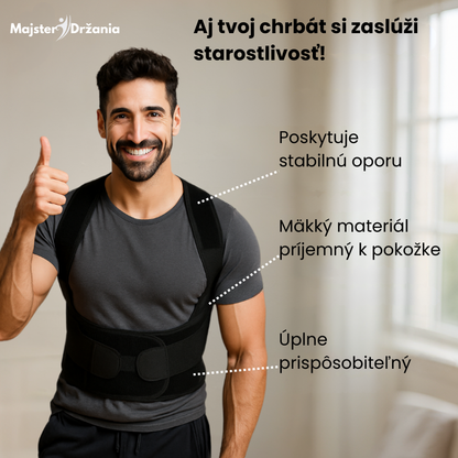 MajsterDržania – Korektor držania tela